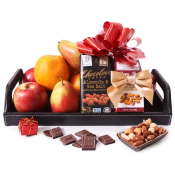 alcohol-free international gift basket delivery
